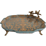 Блюдо фарфоровое Птичий взгляд Lolo варинант исполнения - 2 | Loft Concept в Грозном