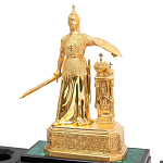 Настольный письменный набор из малахита и долерита Leader Organizer варинант исполнения - 3 | Loft Concept в Грозном