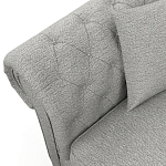 Мебельная ткань Шенилл серый цвет 138 см T4-29 варинант исполнения - 8 | Loft Concept в Грозном