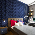 Гипсовая 3D Панель M-101 варинант исполнения - 2 | Loft Concept в Грозном