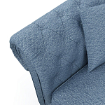 Мебельная ткань Шенилл голубой цвет 138 см T4-26 варинант исполнения - 6 | Loft Concept в Грозном