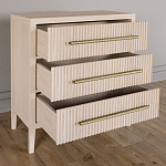 Комод Primo с 3 выдвижными ящиками Светлый дуб варинант исполнения - 5 | Loft Concept в Грозном