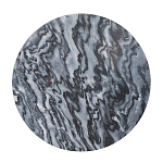 Столик кофейный с столешницей из черного мрамора Compact Black Marble Table варинант исполнения - 4 | Loft Concept в Грозном