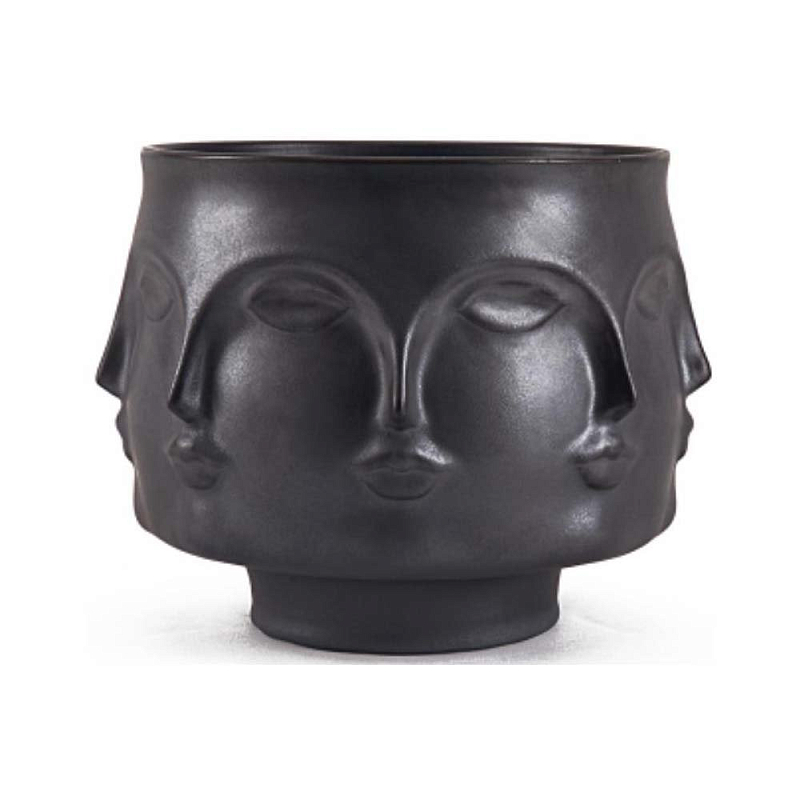 Ваза Jonathan Adler DORA MAAR BOWL black Черный Ваза Jonathan Adler DORA MAAR BOWL black Черный в Грозном | Loft Concept