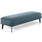 Мягкая банкетка с велюровой обивкой Velours варинант исполнения - 5 | Loft Concept в Грозном