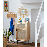 Настенная вешалка из ротанга Wila Wall Hanger M варинант исполнения - 5 | Loft Concept в Грозном