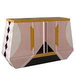 Дизайнерский комод с геометрическим рисунком Arredi варинант исполнения - 1 | Loft Concept в Грозном