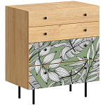 Комод с принтом на ящиках Elise Chest of Drawers варинант исполнения - 3 | Loft Concept в Грозном