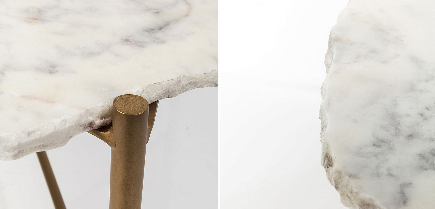 Кофейный стол White Stone - Loft-Concept в Грозном