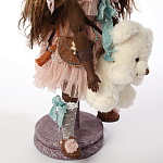 Авторская кукла Девочка с медвежонком варинант исполнения - 2 | Loft Concept в Грозном