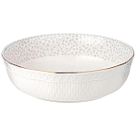 Обеденный сервиз белого цвета из фарфора на 6 персон 23 предмета Floral Charm варинант исполнения - 5 | Loft Concept в Грозном