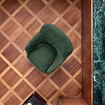 Дизайнерское кресло Gio Ponti D.151.4  Armchair варинант исполнения - 3 | Loft Concept в Грозном