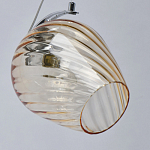 Подвесной светильник со стеклянном плафоном в форме бокала Kaleido варинант исполнения - 7 | Loft Concept в Грозном