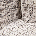 Дизайнерский двухместный диван с мягкими спинкой и подлокотниками бежевый Madelaine Sofa Beige варинант исполнения - 6 | Loft Concept в Грозном