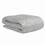 Постельное белье серого цвета с рисунком 200х220 см Blossom Essence варинант исполнения - 1 | Loft Concept в Грозном