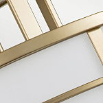 Потолочный светильник с белым матовым абажуром в металлическом каркасе Feiss варинант исполнения - 3 | Loft Concept в Грозном