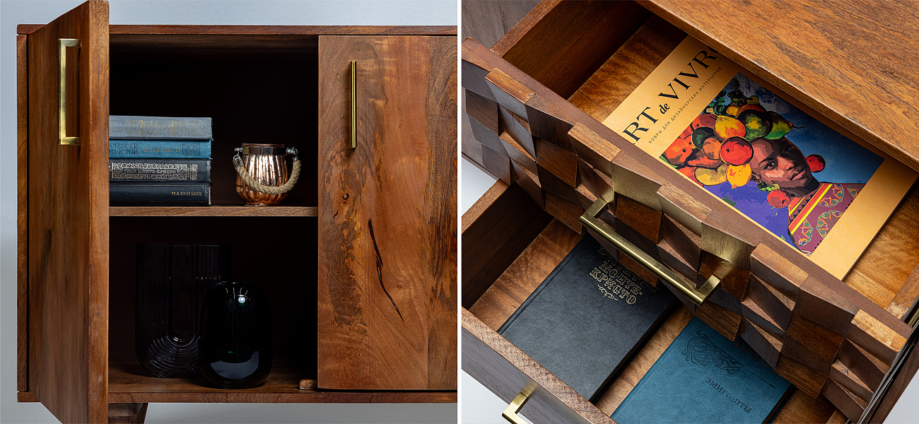 Комод из массива манго Yesenka - Loft-Concept в Грозном