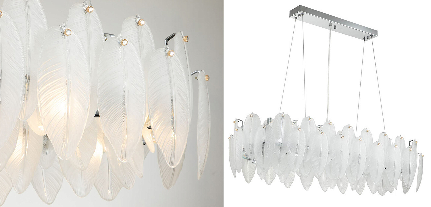 Люстра Bud Petals Chandelier Chrome Line Люстра Bud Petals Chandelier Chrome Line - Loft-Concept в Грозном