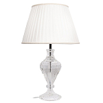 Настольная лампа хрустальная с абажуром Diamond Fragments варинант исполнения - 1 | Loft Concept в Грозном