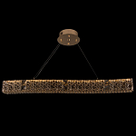 Люстра волнистой формы с текстурной огранкой Reflection of Reality варинант исполнения - 6 | Loft Concept в Грозном