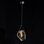 Подвесной светильник со стеклянном плафоном в форме бокала Kaleido варинант исполнения - 3 | Loft Concept в Грозном