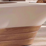 Журнальный столик фигурный со стеклянной столешницей Table Drop варинант исполнения - 5 | Loft Concept в Грозном