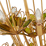 Люстра золотого цвета в форме цветка Hanging Flowers варинант исполнения - 1 | Loft Concept в Грозном