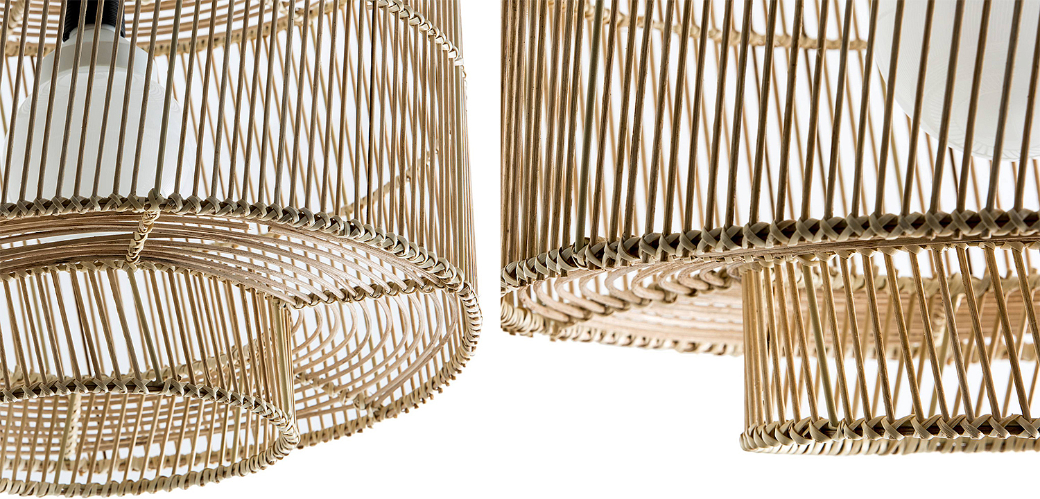 Подвесной светильник Larsen Wicker Bamboo Подвесной светильник Larsen Wicker Bamboo - Loft-Concept в Грозном