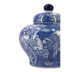 Ваза с крышкой в китайском стиле Гранатовое дерево Blooming Pomegranate варинант исполнения - 11 | Loft Concept в Грозном