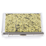 Портсигар на 10 сигарет с газовой зажигалкой из натурального камня Змеевик Светлый Stone Cigarettes Cases варинант исполнения - 1 | Loft Concept в Грозном