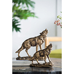 Фигурка Волк Gold варинант исполнения - 6 | Loft Concept в Грозном