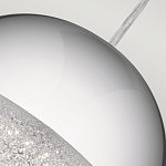 Подвесной светильник со сферическим плафоном из акрила с циркониевыми вкраплениями Kichler варинант исполнения - 6 | Loft Concept в Грозном