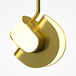 Подвесной светильник в цвете Латунь Levix варинант исполнения - 3 | Loft Concept в Грозном