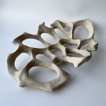 Блюдо «Бежевый коралл» варинант исполнения - 1 | Loft Concept в Грозном