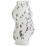 Декоративная ваза из стекла Wavy Glass Vase S варинант исполнения - 1 | Loft Concept в Грозном