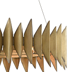 Люстра круглая с фактурным абажуром Graduated Heights варинант исполнения - 1 | Loft Concept в Грозном