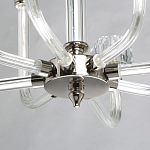 Люстра с 8-ю лампами и гранеными стеклянными плафонами Prism Gala варинант исполнения - 11 | Loft Concept в Грозном