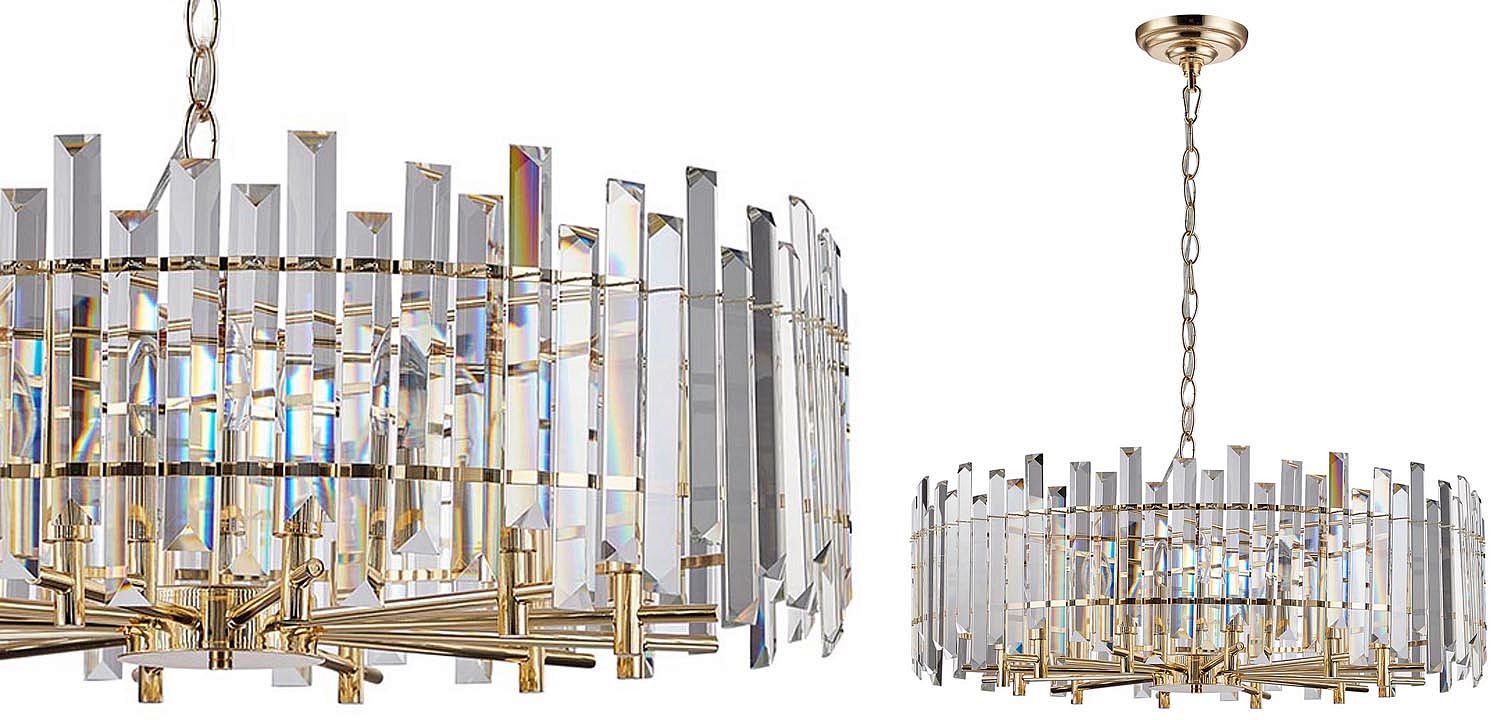 Люстра Langley Chandelier gold 80 Люстра Langley Chandelier gold 80 - Loft-Concept в Грозном