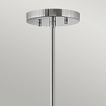 Потолочный светильник с двухслойным белым текстильным абажуром Hinkley варинант исполнения - 13 | Loft Concept в Грозном