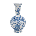 Ваза фарфоровая с синими цветочными мотивами Independence варинант исполнения - 2 | Loft Concept в Грозном