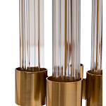 Торшер металлический со стеклянным основанием Intersection варинант исполнения - 2 | Loft Concept в Грозном