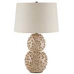 Настольная лампа с декоративными элементами в виде ракушек Frosting варинант исполнения - 3 | Loft Concept в Грозном