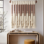 Плетеное настенное украшение с кистями Caballo Wall Hanging варинант исполнения - 1 | Loft Concept в Грозном