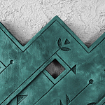 Панно «Земля Биармии» варинант исполнения - 3 | Loft Concept в Грозном