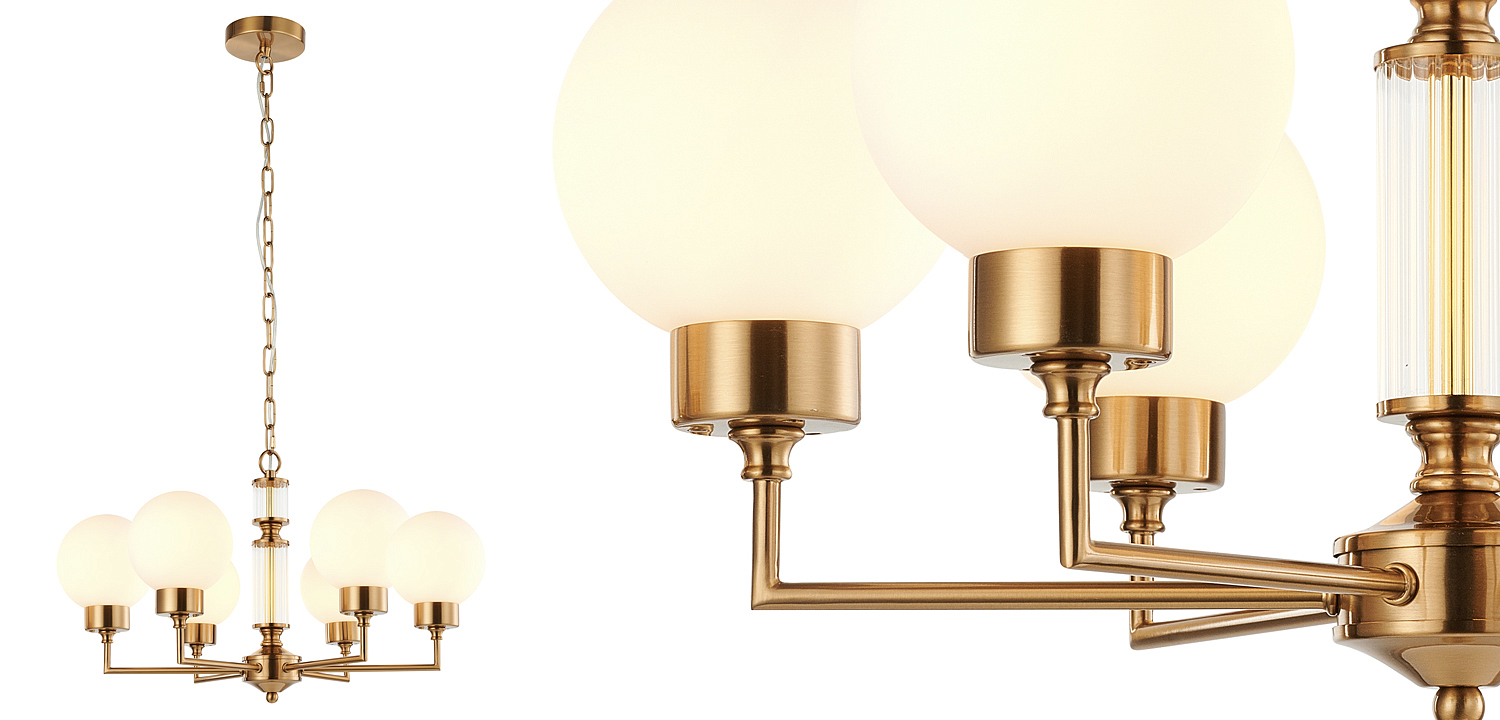 Люстра Zibille Chandelier Brass 58 Люстра Zibille Chandelier Brass 58 - Loft-Concept в Грозном