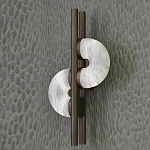 Бра  с фигурным мраморным рассеивателем Spiral of Warm Light варинант исполнения - 2 | Loft Concept в Грозном