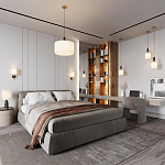 Черно-белый подвесной светильник Ladybug варинант исполнения - 3 | Loft Concept в Грозном