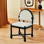 Дизайнерский стул деревянный с полукруглой спинкой Highquality варинант исполнения - 2 | Loft Concept в Грозном