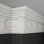 Карниз с орнаментом KO-27 варинант исполнения - 1 | Loft Concept в Грозном