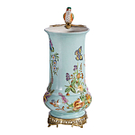 Ваза с птичкой из фарфора с бронзовыми элементами Garden of Eden варинант исполнения - 4 | Loft Concept в Грозном